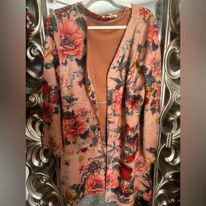 Floral Long Sleeve Kimono